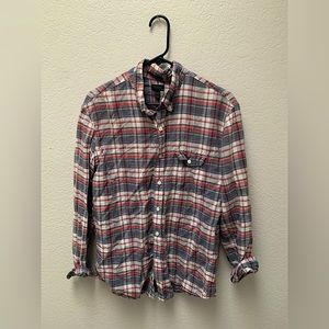 J crew size large slim button down.